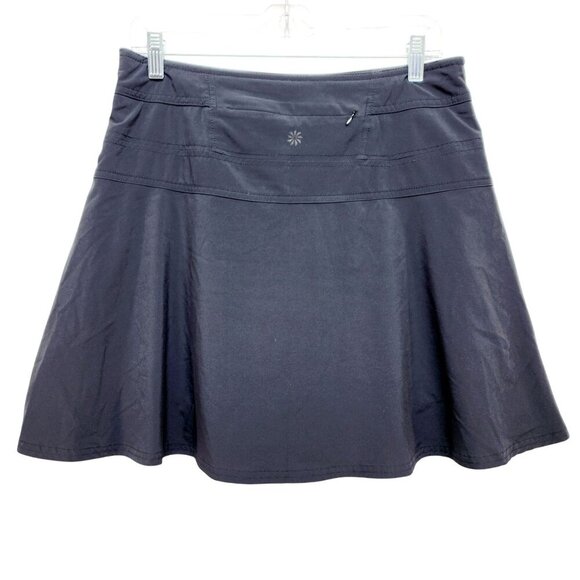 Athleta Women’s Golf tennis Mini Skirt Black Size 8 Stretch, Comfy - Picture 2 of 9